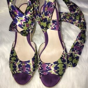 UGG LUCIANNA ESPADRILLES PLATFORM WEDGES 👠